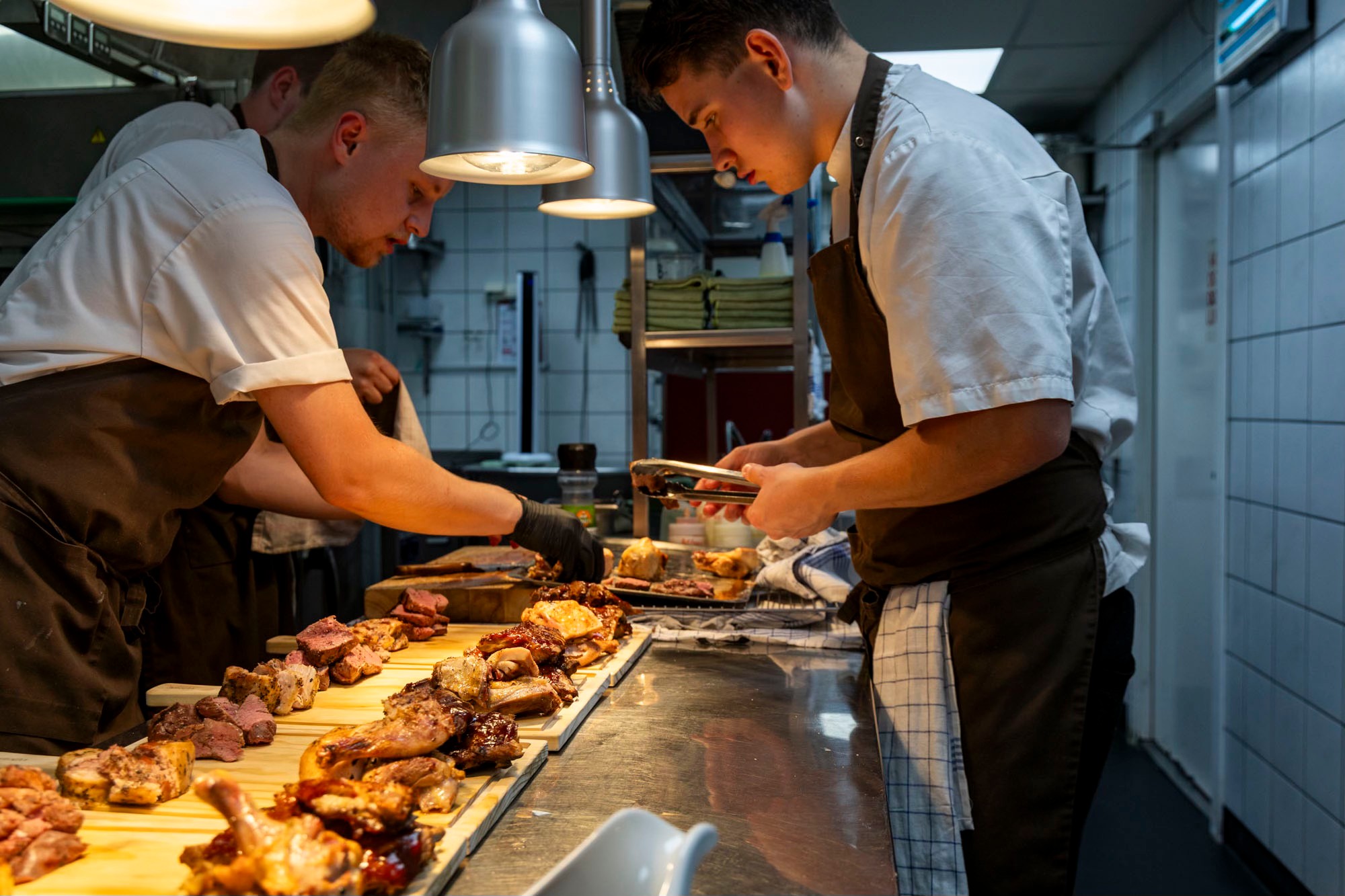 Kokker på kjøkkenet